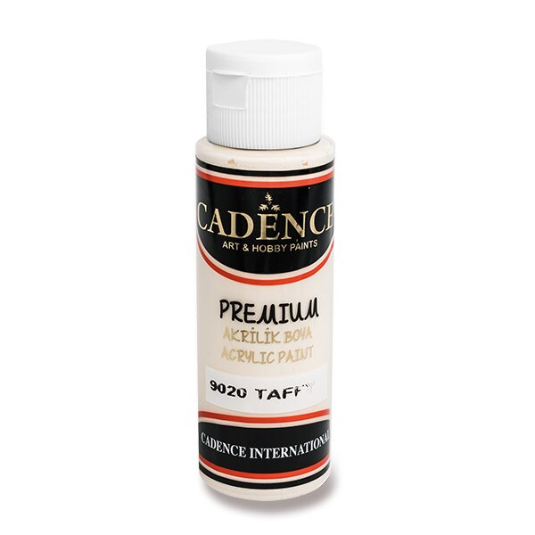 Cadence Akrylová barva Cadence Premium, 70 ml - VYBERTE ODSTÍN - Akrylová barva Cadence Premium, 70 ml - taffy, sv. karamelová