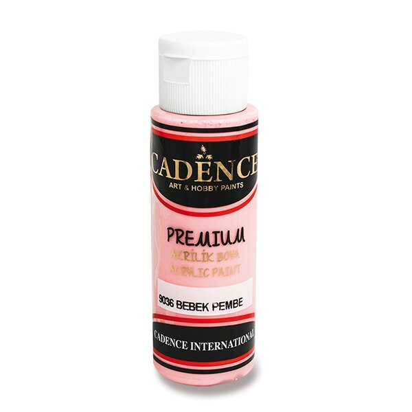 Cadence Akrylová barva Cadence Premium, 70 ml - VYBERTE ODSTÍN - Akrylová barva Cadence Premium, 70 ml - baby pink, sv. růžová