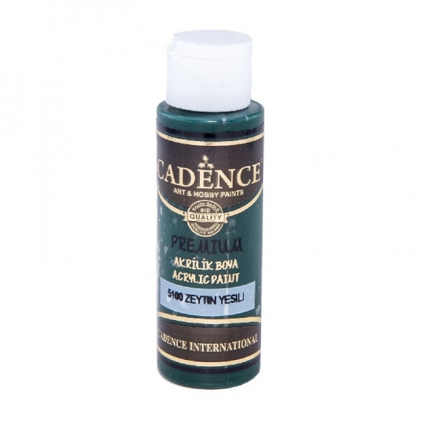 Cadence Akrylová barva Cadence Premium, 70 ml - VYBERTE ODSTÍN - Akrylová barva Cadence Premium, 70 ml - olive green, olivová zelená