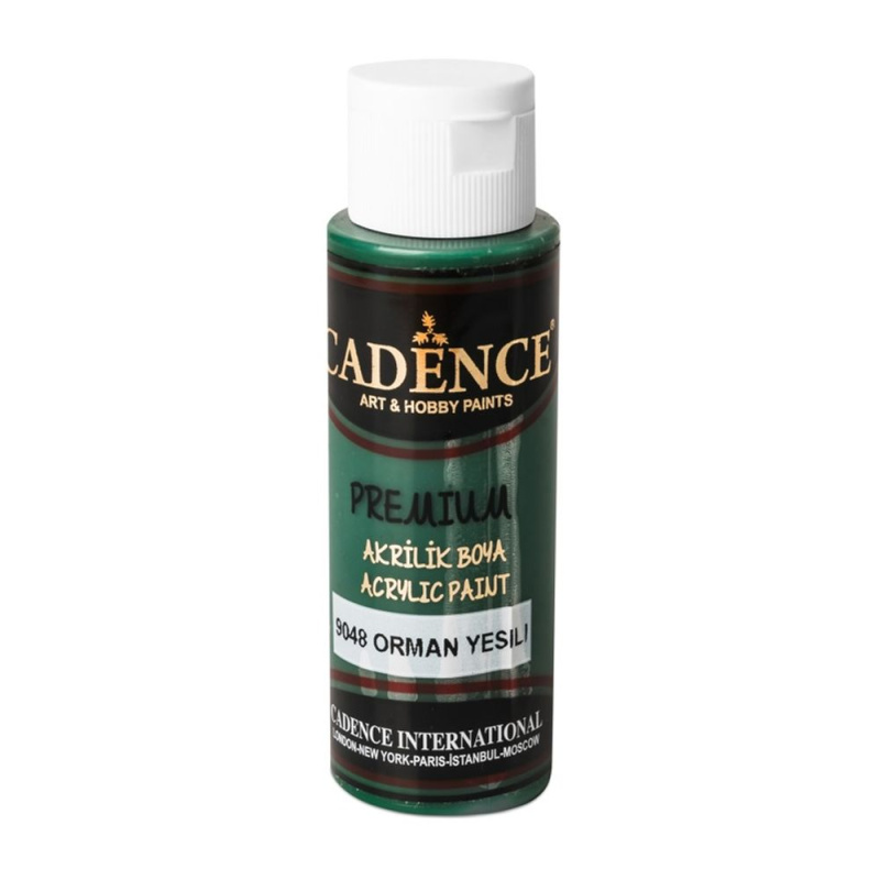 Cadence Akrylová barva Cadence Premium, 70 ml - VYBERTE ODSTÍN - Akrylová barva Cadence Premium, 70 ml - forest green, tm. zelená
