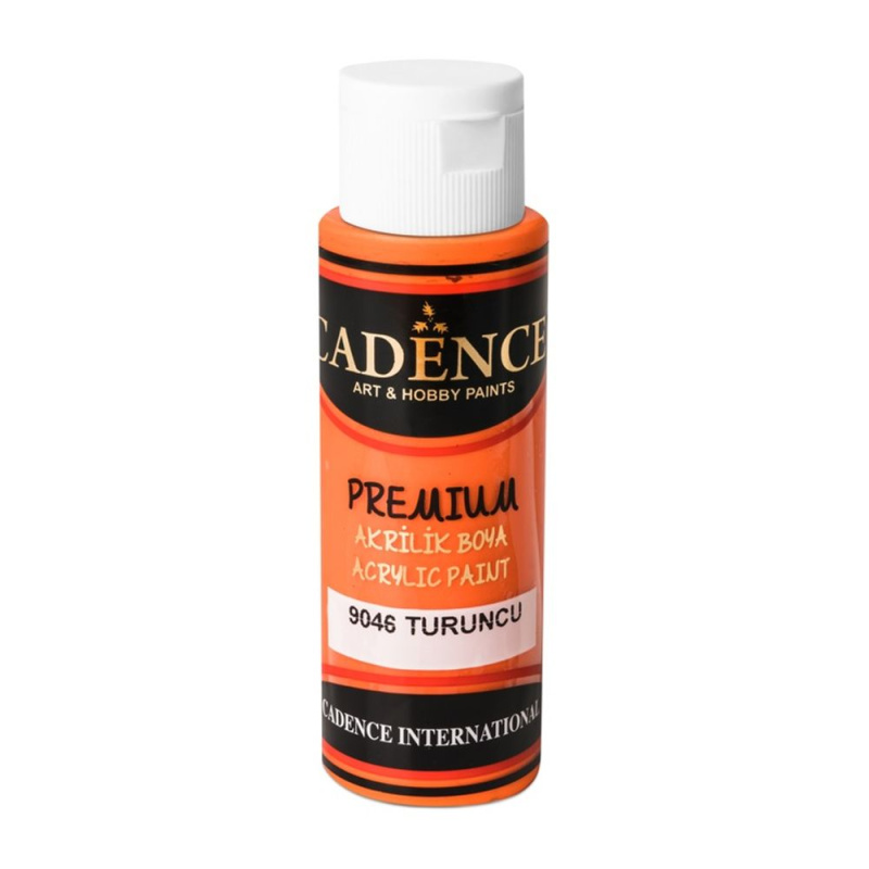 Cadence Akrylová barva Cadence Premium, 70 ml - VYBERTE ODSTÍN - Akrylová barva Cadence Premium, 70 ml - orange, oranžová