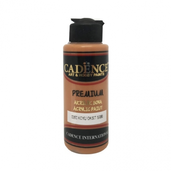 Cadence Akrylová barva Cadence Premium, 70 ml - VYBERTE ODSTÍN - Akrylová barva Cadence Premium, 70 ml - dark oxide yellow, písková tmavá
