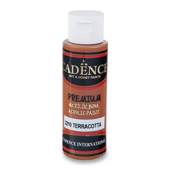 Akrylová barva Cadence Premium 70 ml - terracota sv. hnědá Aladine