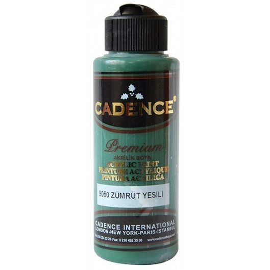 Akrylová barva Cadence Premium 70 ml - emerald zelená smaragdová Aladine