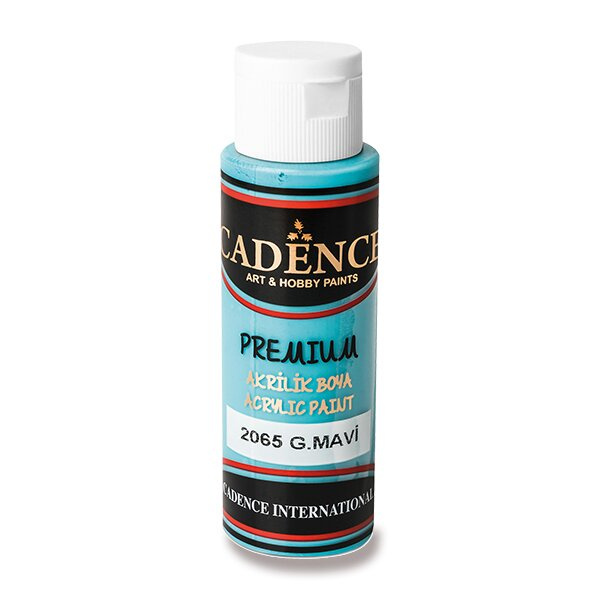 Cadence Akrylová barva Cadence Premium, 70 ml - VYBERTE ODSTÍN - Akrylová barva Cadence Premium, 70 ml - azure blue, azurová