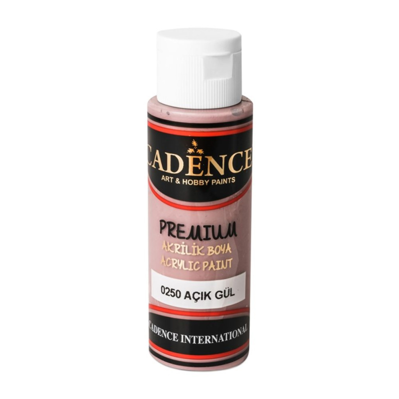Cadence Akrylová barva Cadence Premium, 70 ml - VYBERTE ODSTÍN - Akrylová barva Cadence Premium, 70 ml - light rose, sv. růžová