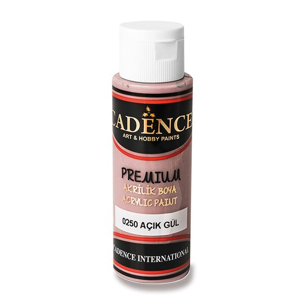 Cadence Akrylová barva Cadence Premium, 70 ml - VYBERTE ODSTÍN - Akrylová barva Cadence Premium, 70 ml - light rose, sv. růžová
