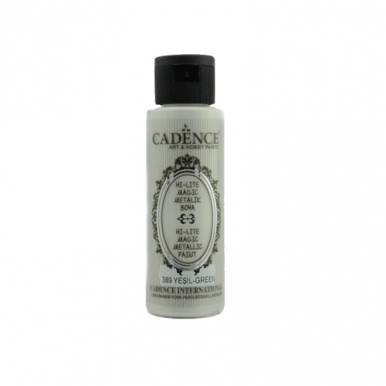 Hi-lite - akrylová metalická měnící barva 70 ml - zelená Aladine