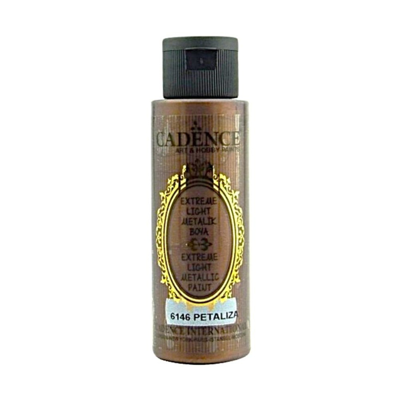 Metalická barva Extreme light 70 ml - měděná Aladine