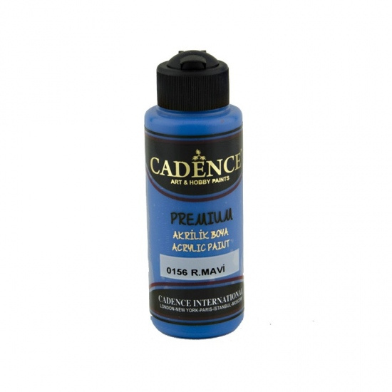 Akrylová barva Cadence Premium 120 ml - royal blue královská modrá Aladine