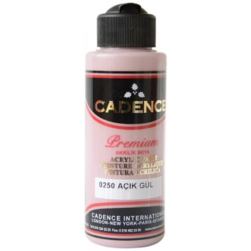 Akrylová barva Cadence, 120 ml - light rose Aladine