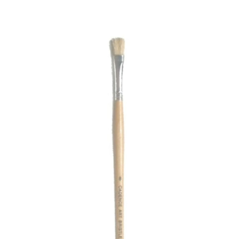 Cadence Plochý štětec Cadence 258 Flat Bristle Brush - VYBERTE VELIKOST - Plochý štětec Cadence 258 Flat Bristle Brush - vel. 8