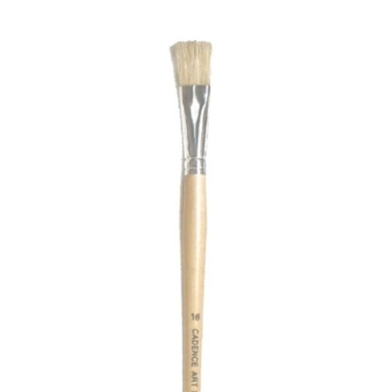 Cadence Plochý štětec Cadence 258 Flat Bristle Brush - VYBERTE VELIKOST - Plochý štětec Cadence 258 Flat Bristle Brush - vel. 16