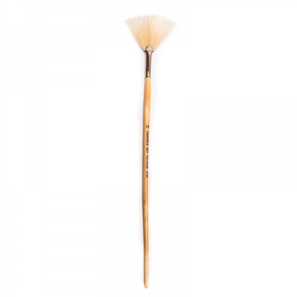 Vějířovitý štětec, štětinový, #10 Aladine