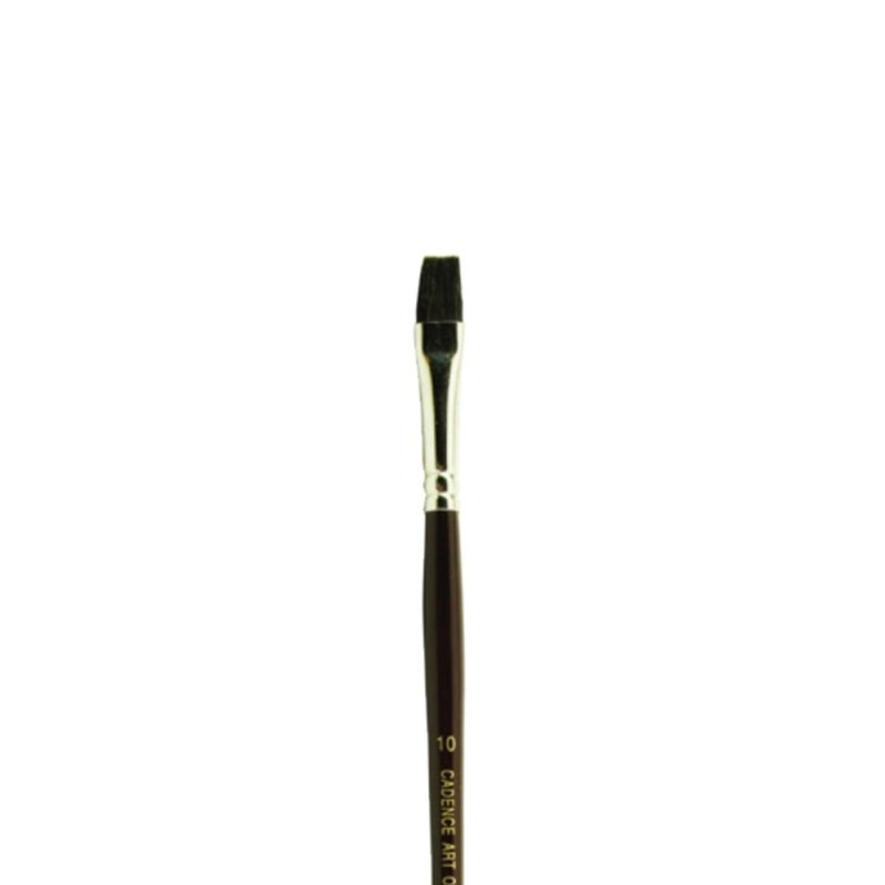 Cadence Plochý štětec Cadence 210 Ox Hair Brush - VYBERTE VELIKOST - Plochý štětec Cadence 210 Ox Hair Brush - vel. 10