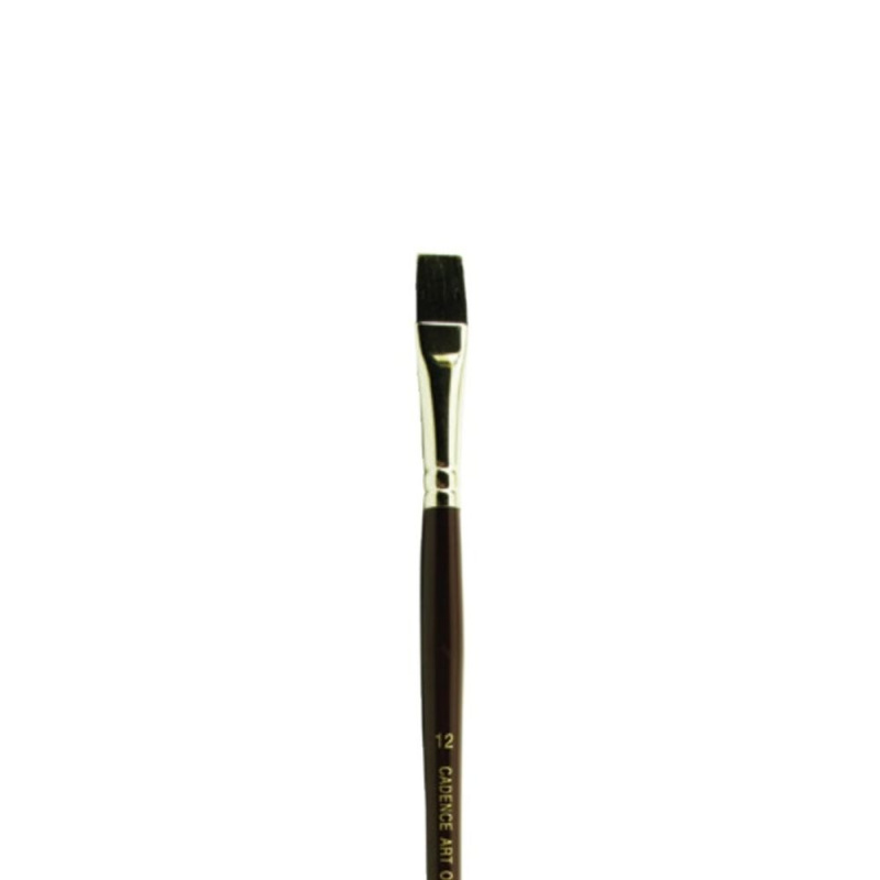 Cadence Plochý štětec Cadence 210 Ox Hair Brush - VYBERTE VELIKOST - Plochý štětec Cadence 210 Ox Hair Brush - vel. 12