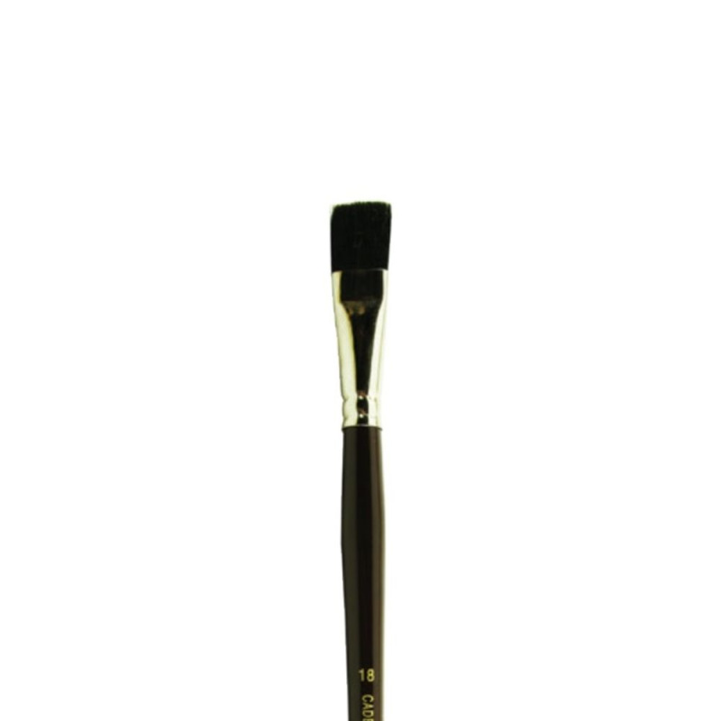 Cadence Plochý štětec Cadence 210 Ox Hair Brush - VYBERTE VELIKOST - Plochý štětec Cadence 210 Ox Hair Brush - vel. 18