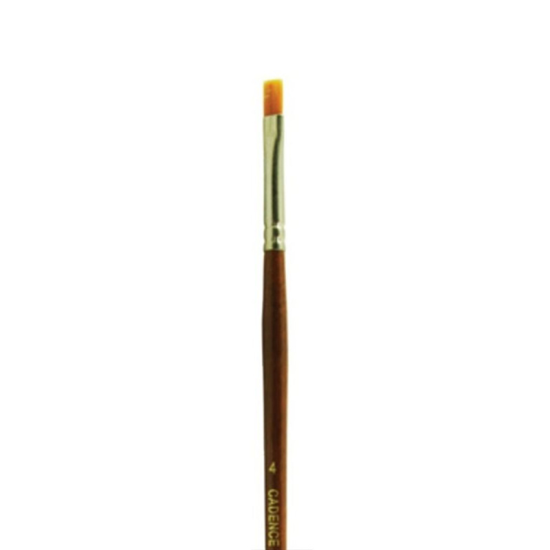 Plochý štětec Cadence 983 Flat a Long Brush - vel. 4 Aladine