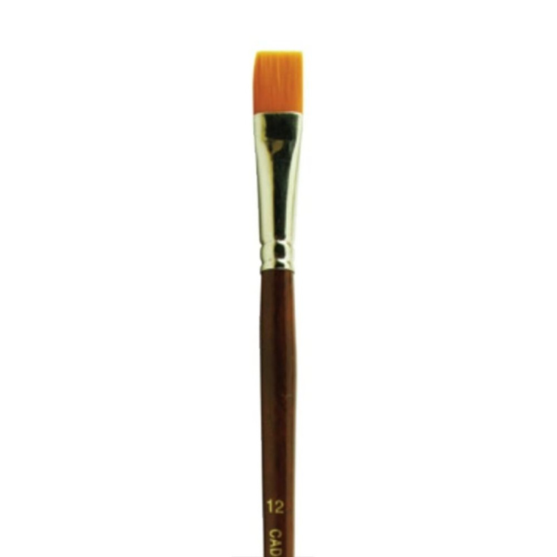 Plochý štětec Cadence 983 Flat a Long Brush - vel. 12 Aladine
