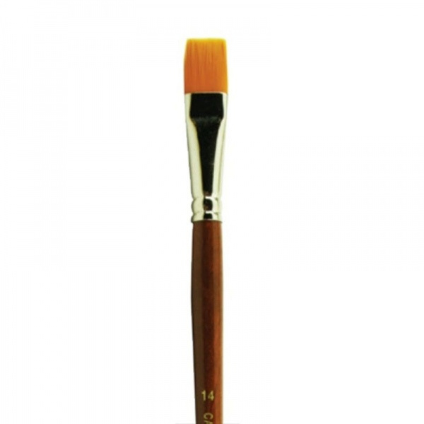 Plochý štětec Cadence 983 Flat a Long Brush - vel. 14 Aladine