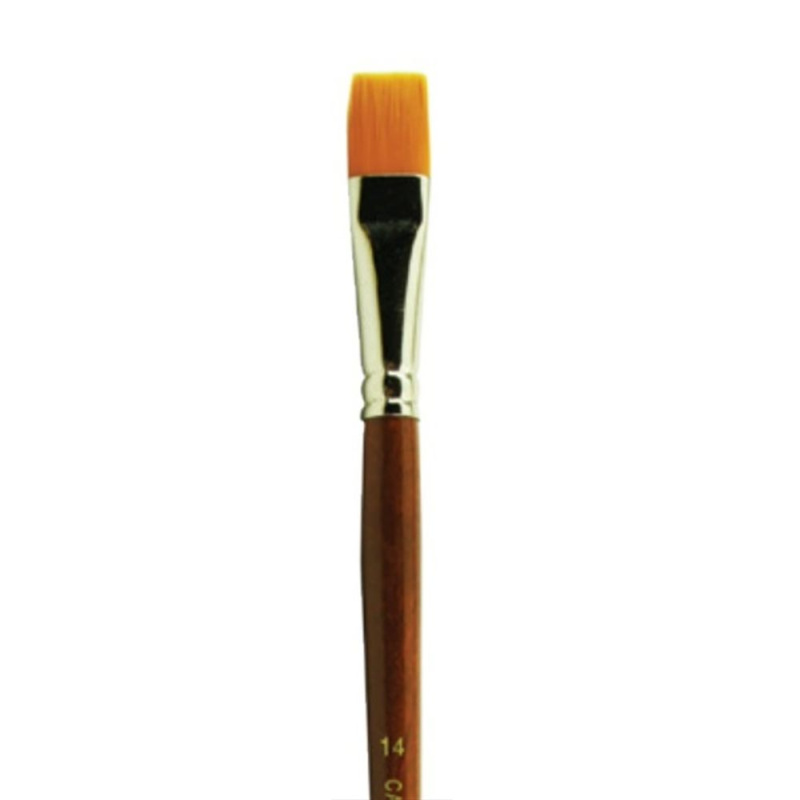 Plochý štětec Cadence 983 Flat a Long Brush - vel. 14 Aladine