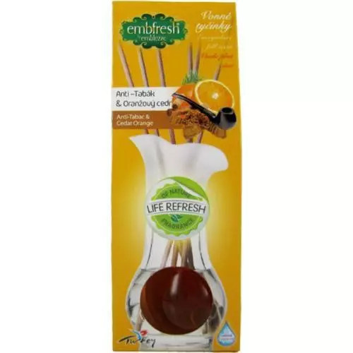 EMB Fresh osvěžovač diffuser anti - tabac & cedar orange 35ML