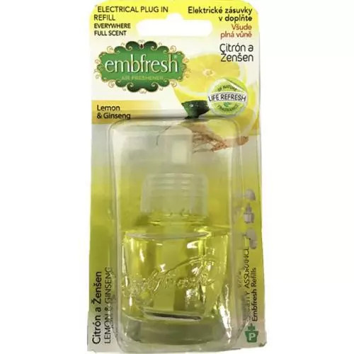 Embfresh náhradní náplň 19ml Lemon&Ginseng
