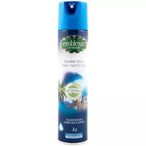 Embfresh osvěžovač soakwood warm sea &waves 240ML