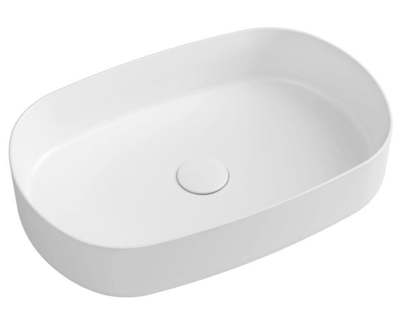 Sapho Infinity OVAL keramické umyvadlo na desku 55x36cm 10NF65055