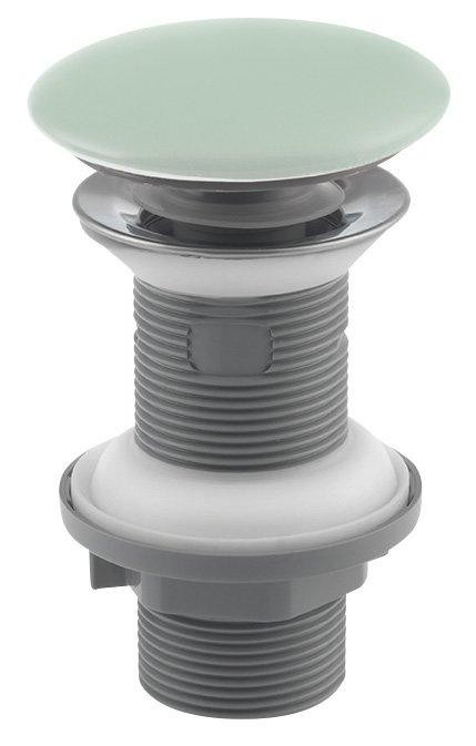 ISVEA - Umyvadlová výpust 5/4“, click-clack, keramická zátka, 20-70, zelená mint 38TP0168I