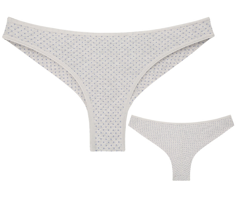 Donella Dámské kalhotky Nikola - vyp Barva: Šedá, Velikost: L