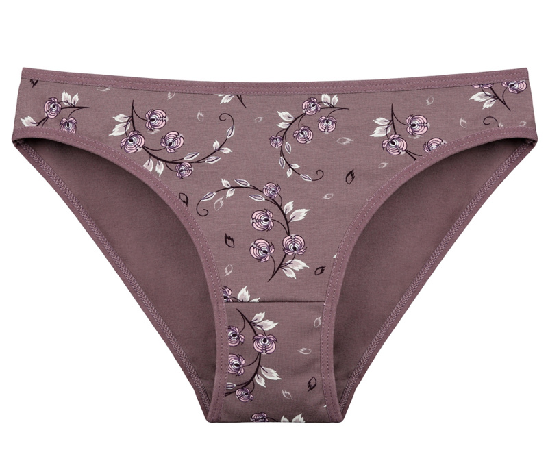 Donella Dámské kalhotky Emily - vyp Barva: Fialová, Velikost: L