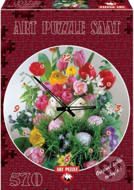 ART PUZZLE Puzzle hodiny Víš, že tě miluji 570 dílků