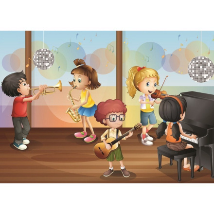 ART PUZZLE Puzzle Dětský orchestr 100 dílků