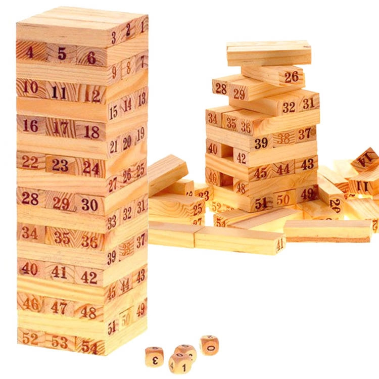 Dřevěná věž JENGA STOCK TOWER GR0189