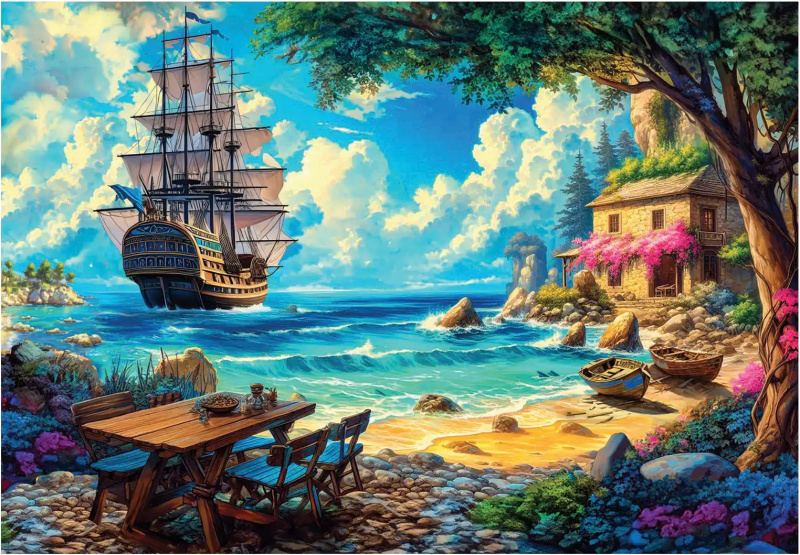 ANATOLIAN Pirátská zátoka XL 260 dílků