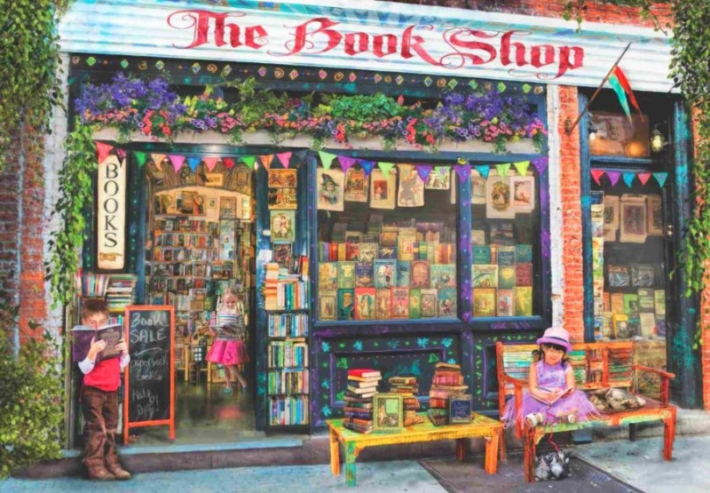 ANATOLIAN Puzzle Knihkupectví 500 dílků