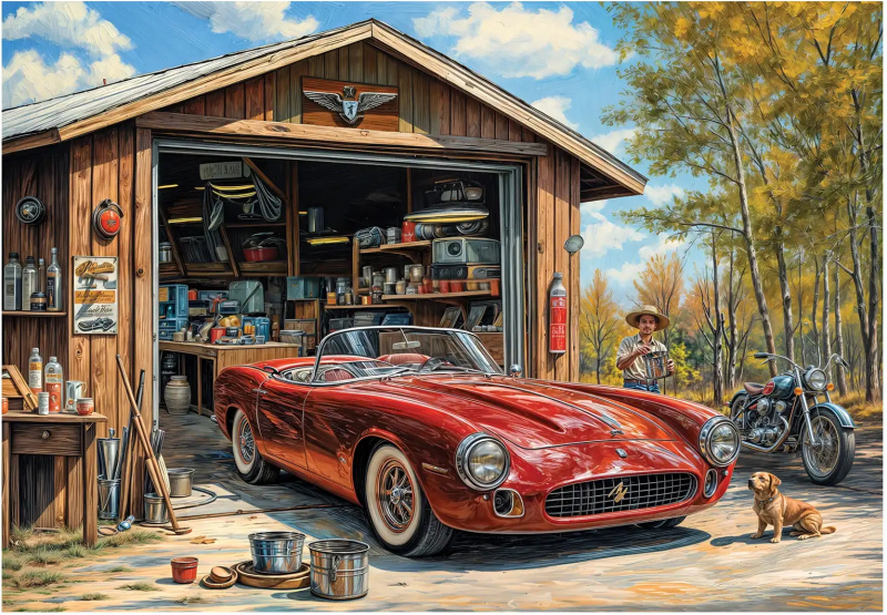 Anatolian puzzle milovníci klasiky 500 dílků