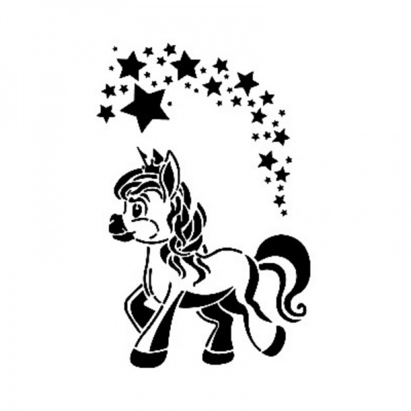 Šablona Cadence, 21 x 30 cm – Pony Aladine