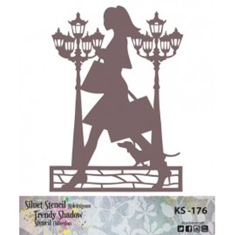 Šablona Cadence stínová - Siluety Aladine