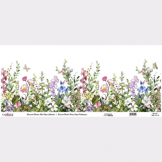 Rýžový papír Cadence v roli 30 x 68 cm - Sedmikrásky Aladine