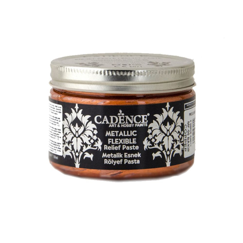 Cadence Metalická flexibilní pasta Cadence Metalic Flexible, 150 ml - VYBERTE ODSTÍN - Metalická flexibilní pasta Cadence Metalic Flexible, 150 ml - copper, měď