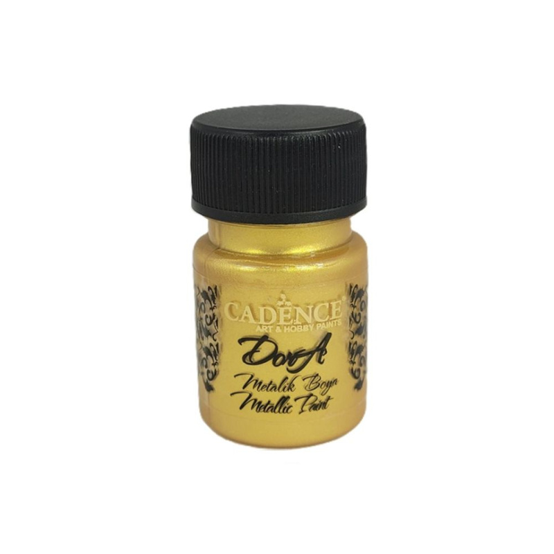 Cadence Metalická akrylová barva Cadence Dora Metallic, 30 ml - VYBERTE ODSTÍN - Metalická akrylová barva Cadence Dora Metallic, 30 ml - rich gold, zlatá
