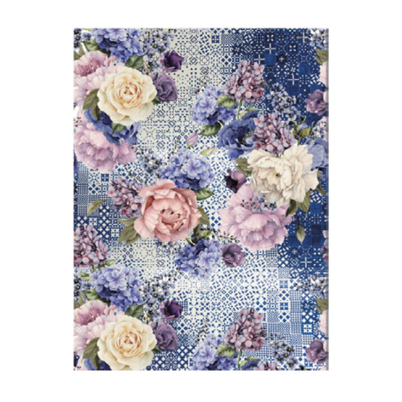 Cadence Rýžový papír Cadence - Růže na dlažbě - VYBERTE VELIKOST - Rýžový papír Cadence, A4 - Růže na dlažbě