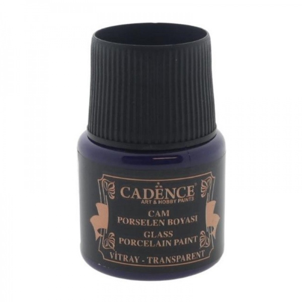 Cadence Vitrážová barva na sklo a porcelán Cadence Vitrail, 45 ml - VYBERTE ODSTÍN - Barva na sklo a porcelán Cadence Vitrail, 45 ml - plum, švestková fialová
