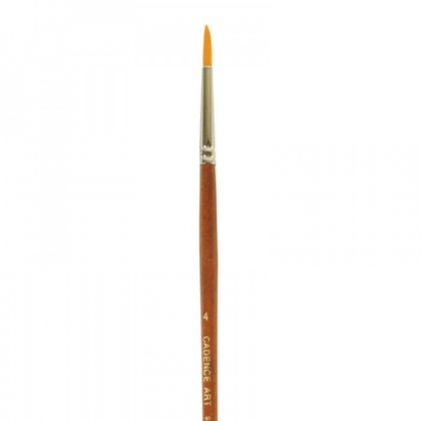 Kulatý štětec Cadence 983R Round a Long Brush - vel. 4 Aladine