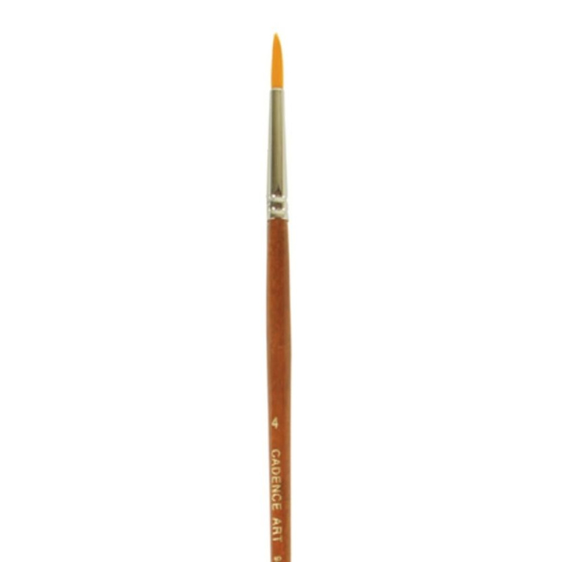 Kulatý štětec Cadence 983R Round a Long Brush - vel. 4 Aladine