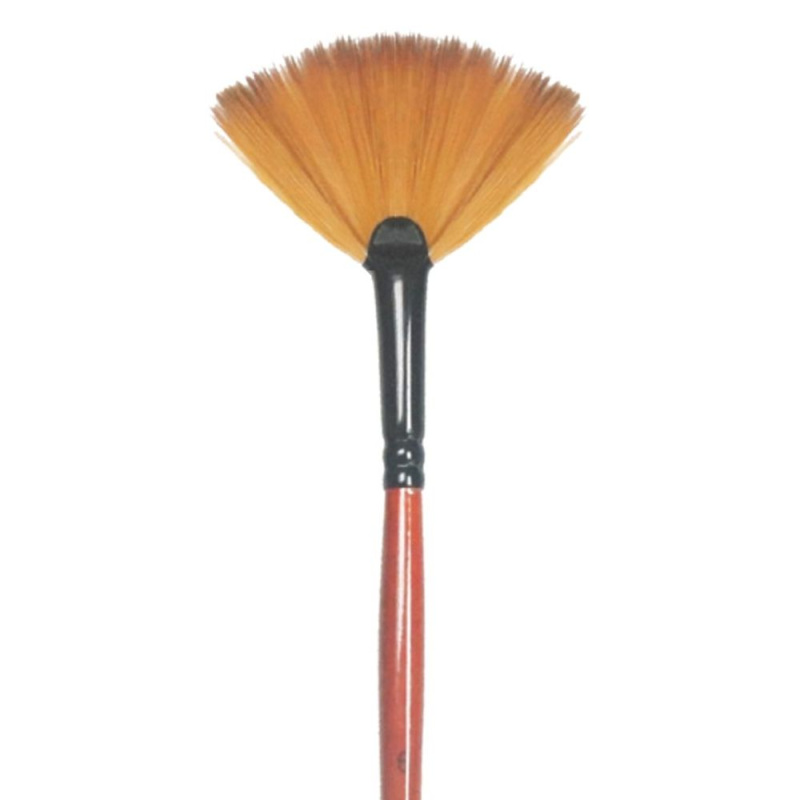 Cadence Vějířovitý štětec Cadence 206FN Golden Synthetic Brush - vel. 6