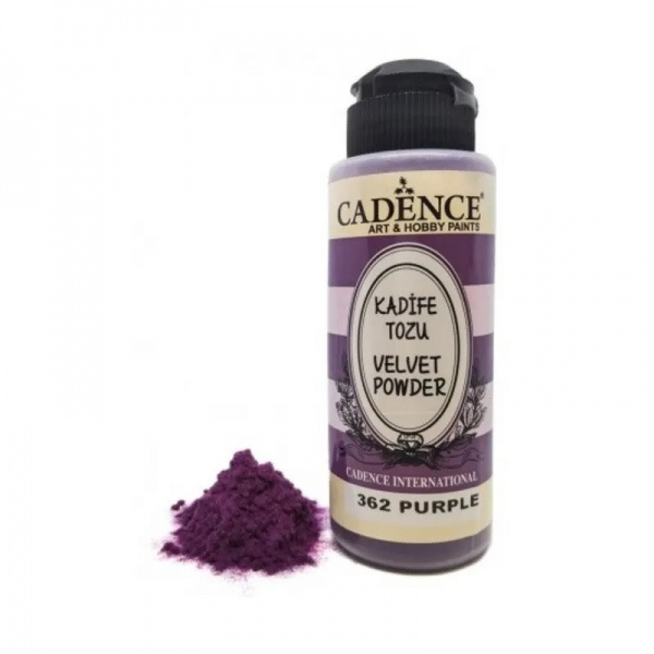 Sametový pudr - purple fialová Aladine