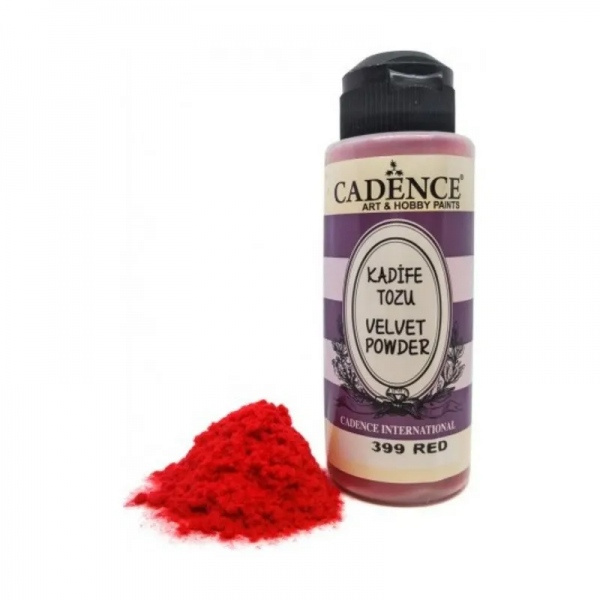 Sametový pudr - red červená Aladine